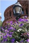 Lamp post at the Smithsonian Castle
